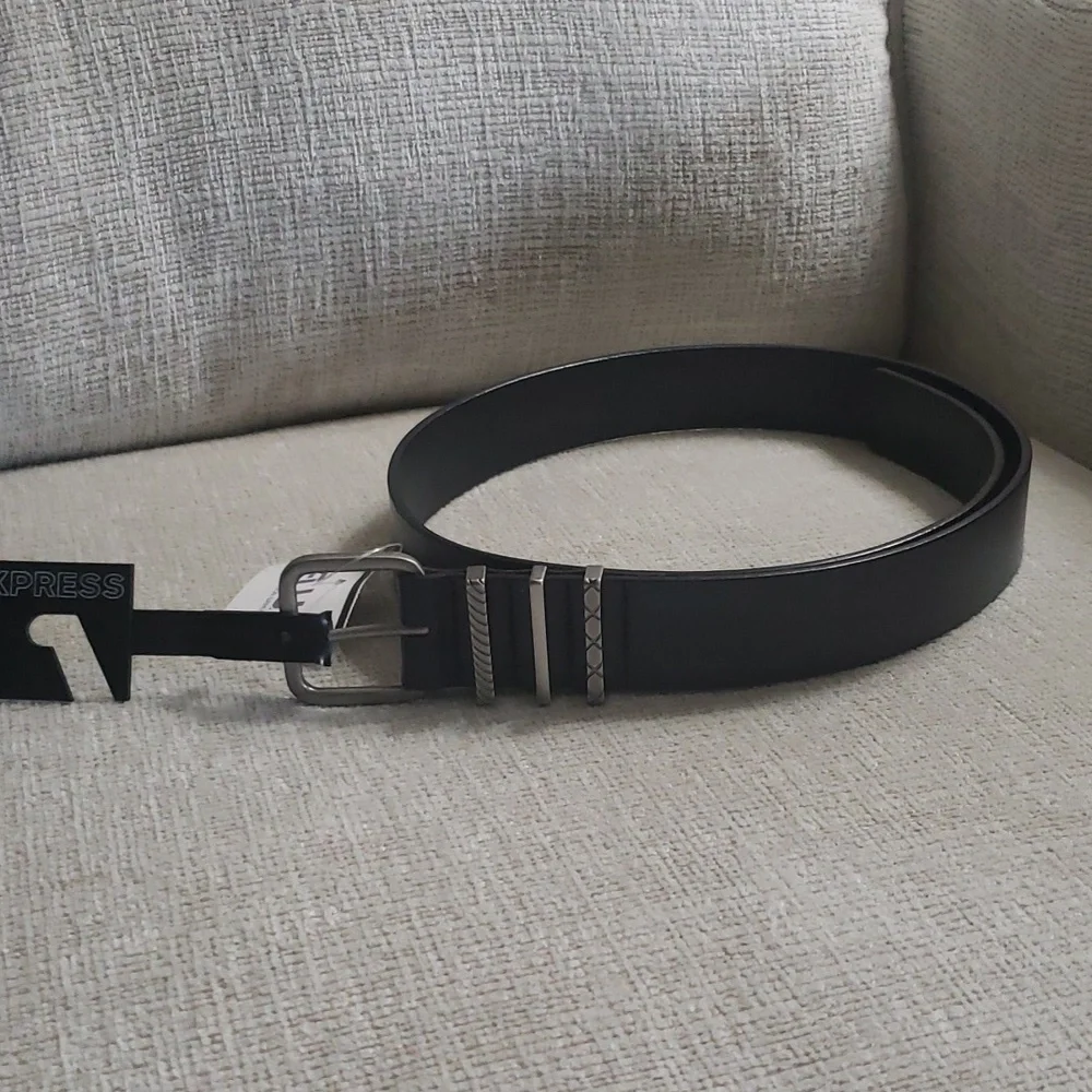 Express Belt Reversible Sz 34 Black - Picture 11 of 13
